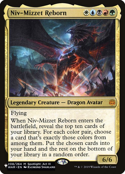 Niv-Mizzet Reborn (War of the Spark)